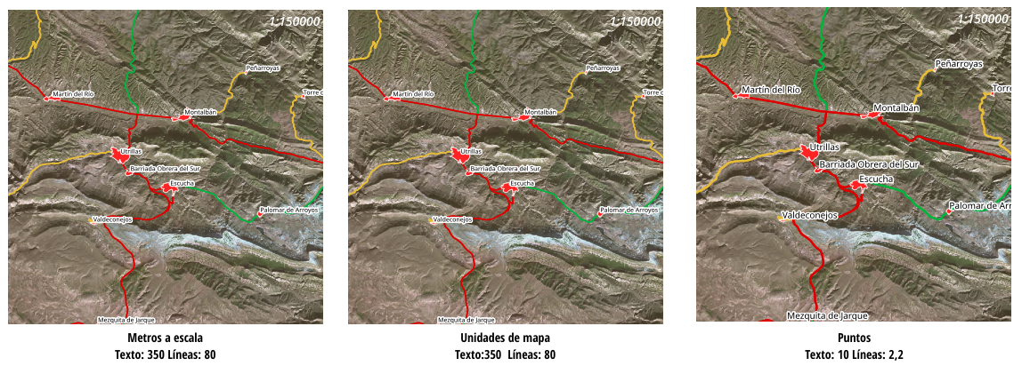 Ejemplo de Unidades para simbología/etiquetado dinámico