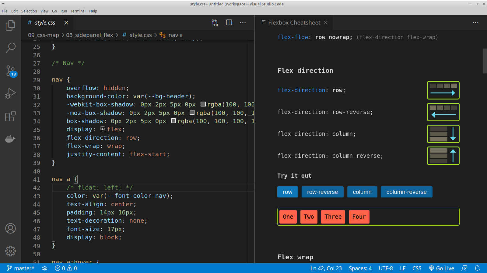CSS Flexbox Cheatsheet